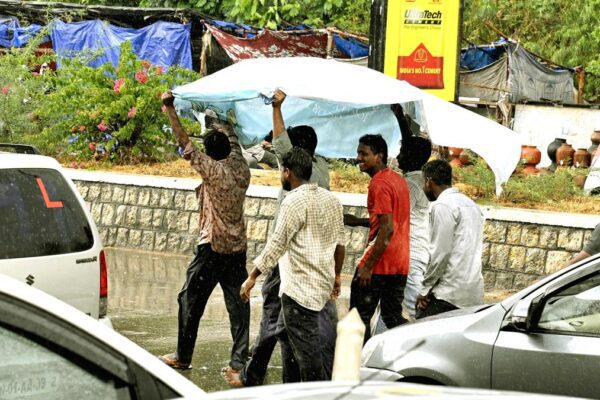 Heavy rain lashes Tirupati, disrupts public life