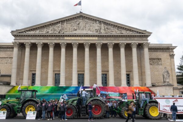 French farmers protest in Paris for law loosening environmental regulations | Agriculture News