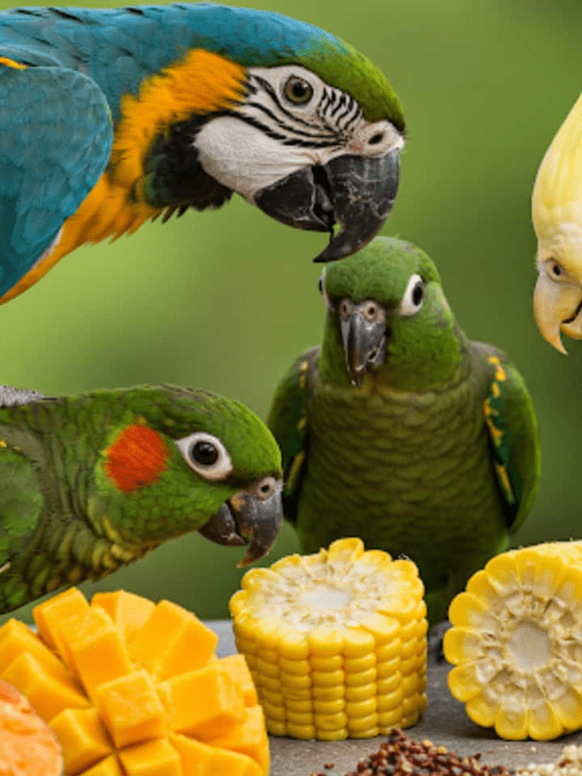 ⁠Not Just Seeds: Surprising Foods Parrots Love