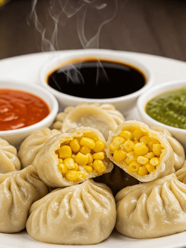Corn & Cheese Momos: A Quick 8-Step Recipe