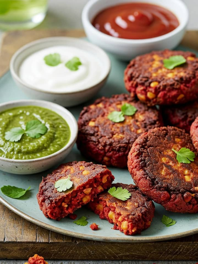 7-Step Guide To Wholesome Beetroot Chickpea Tikkis