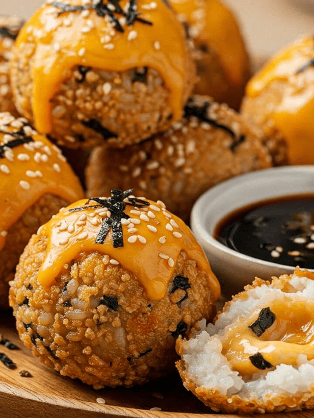 From Leftovers To Yum: 7-Step Cheesy Rice Balls