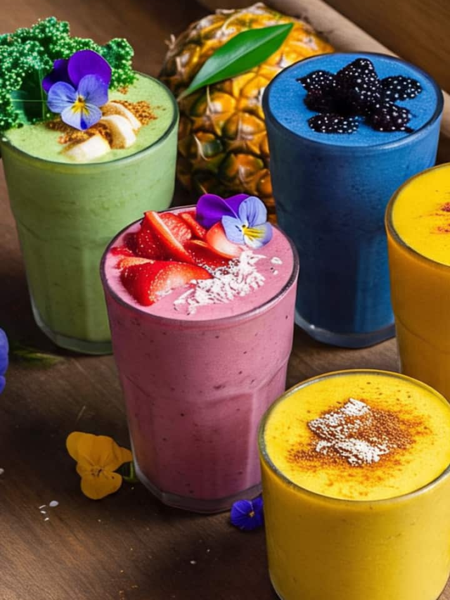 No Banana, No Problem: 7 Creamy Fruit Smoothies Without It
