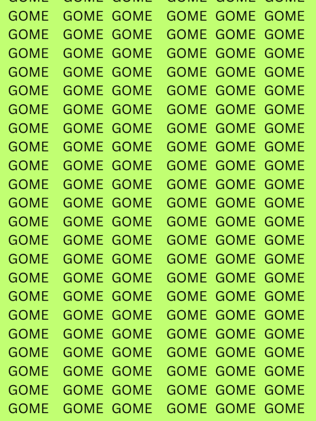 Optical Illusion: Can You Find The Correct Word Instantly?