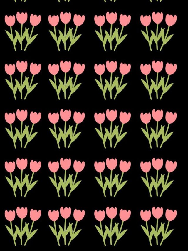 Optical Illusion: Can You Spot The Unique Flower In The Queue?