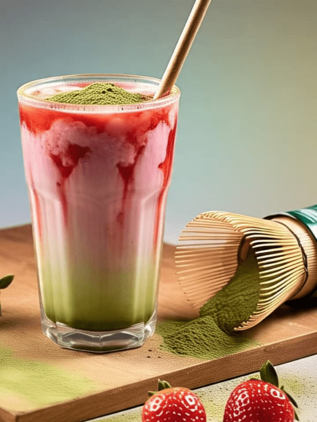 Make Trending Strawberry Matcha At Home In 7 Steps