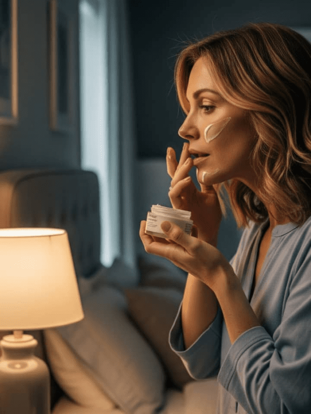 ⁠Step-By-Step Nighttime Skincare Routine For Busy People