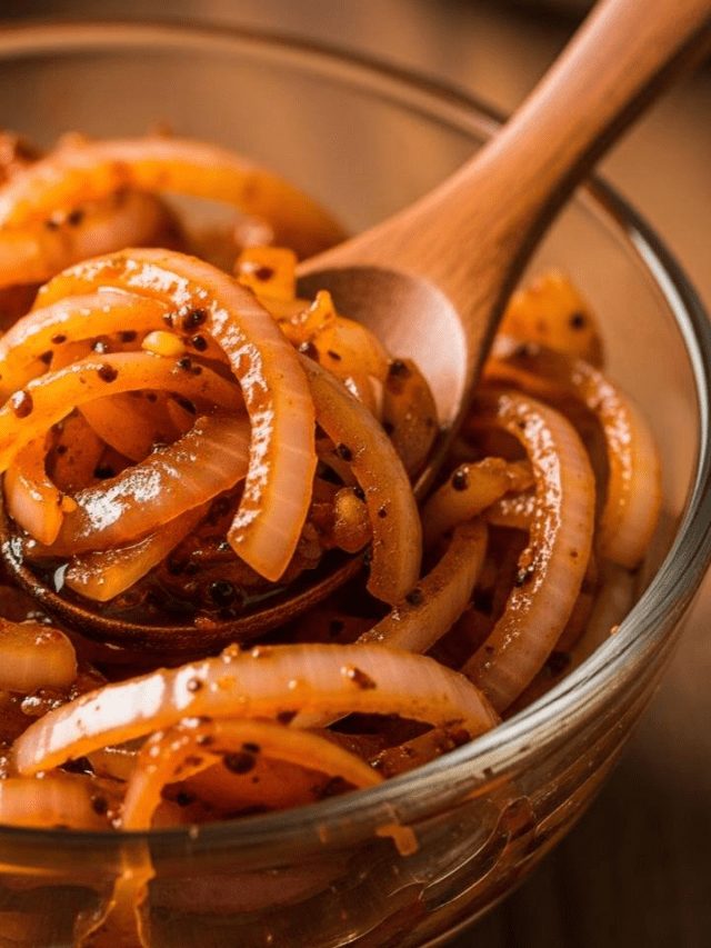 Slice, Spice, Sizzle: Make Onion Achar In Minutes