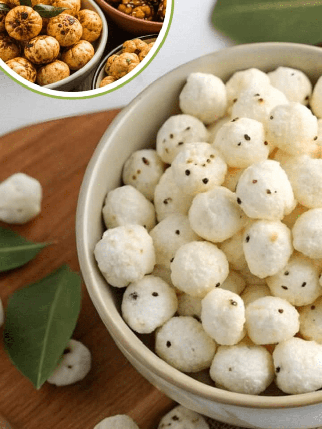 ⁠7 Quick Makhana Snacks Under 10 Minutes