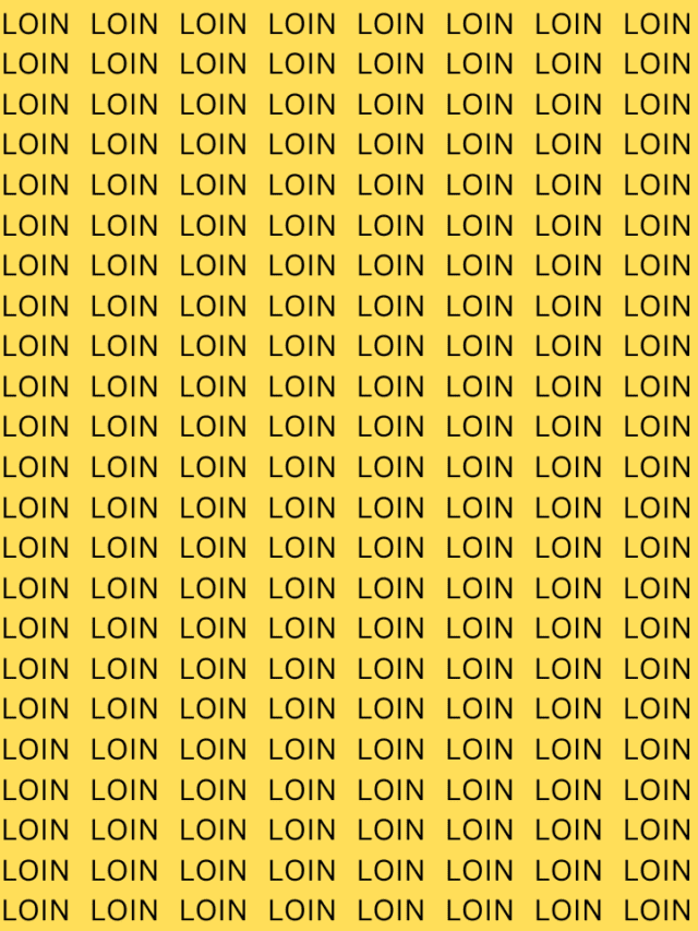 Optical Illusion Challenge: Find The Word LION In 9 Seconds