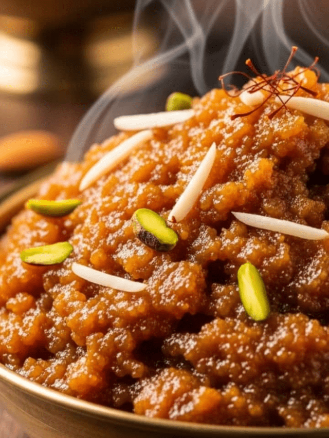 ⁠Indulge Guilt-Free With No Refined And Sugar Atta Halwa