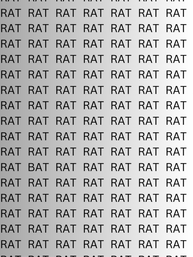 Optical Illusion Challenge: Can You Find the Unique Word in Just  3 Seconds?