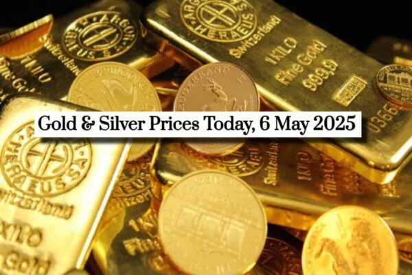 Gold and Silver Prices Today 6 May 2025 gold Soars to Rs 96000 Silver climbs to Rs 96610 Check city wise gold rates MCX silver rate 22k gold price