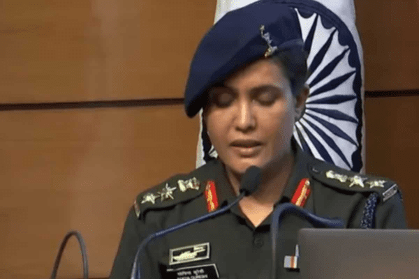 Who is Colonel Sophia Qureshi, the Army officer who briefed the press on Operation Sindoor?