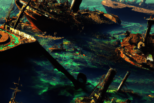 # AI Highlights Environmental Impact: Oil Spill and Floating Containers in Kochi Shipwreck