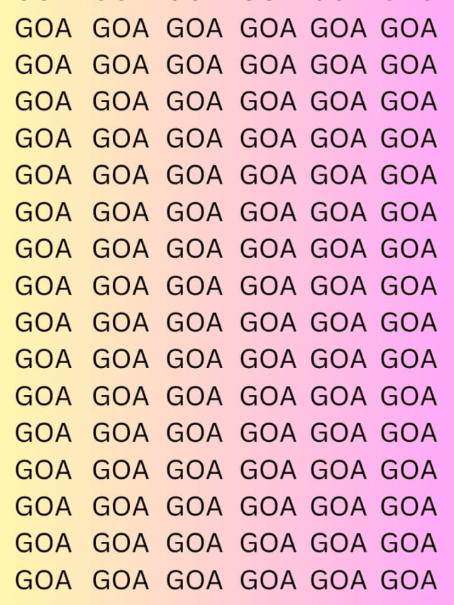 Optical Illusion Challenge: Can You Find The Odd Word In Just 4  Seconds?