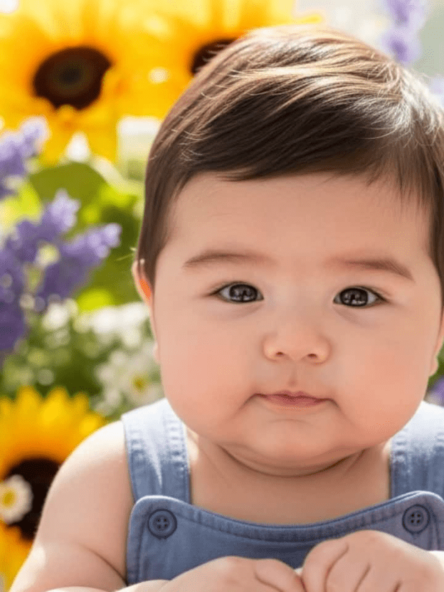 7 Baby Boy Names That Means Flower