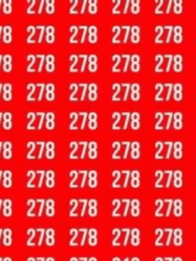 Optical Illusion: Locate 218 Hidden Within 278s In 10 Seconds Or Less