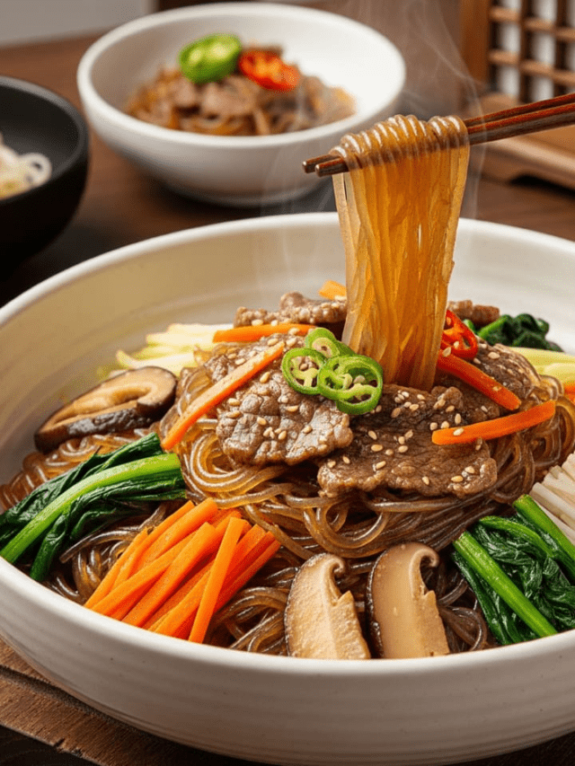 7 Step Japchae: Your Quick Guide To Korean Glass Noodles