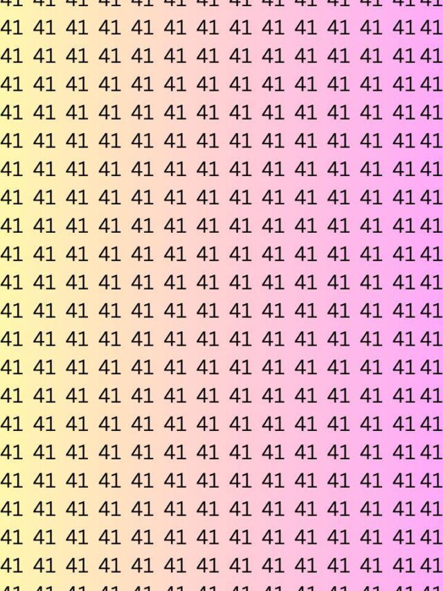 Optical Illusion Challenge: Can You Spot The Number 14 In Just 8 Seconds?