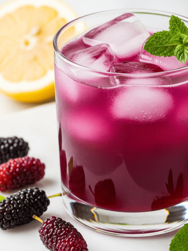 7 Easy Steps To The Perfect Mulberry Lemonade