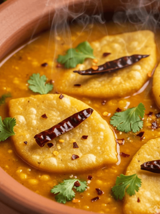 One Pot Gujarati Dal Dhokli In 7 Easy Steps