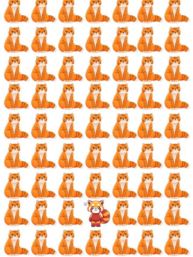 Optical Illusion Challenge: Can You Spot The Red Panda In Just 10 Seconds?