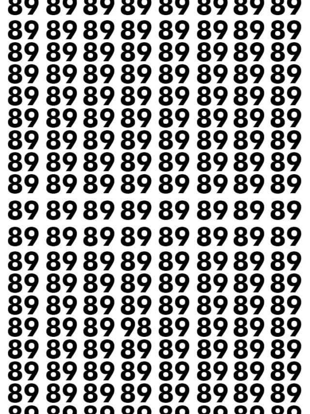 Optical Illusion Challenge: Can You Spot The Hidden Number 98 In Just 5 Seconds?