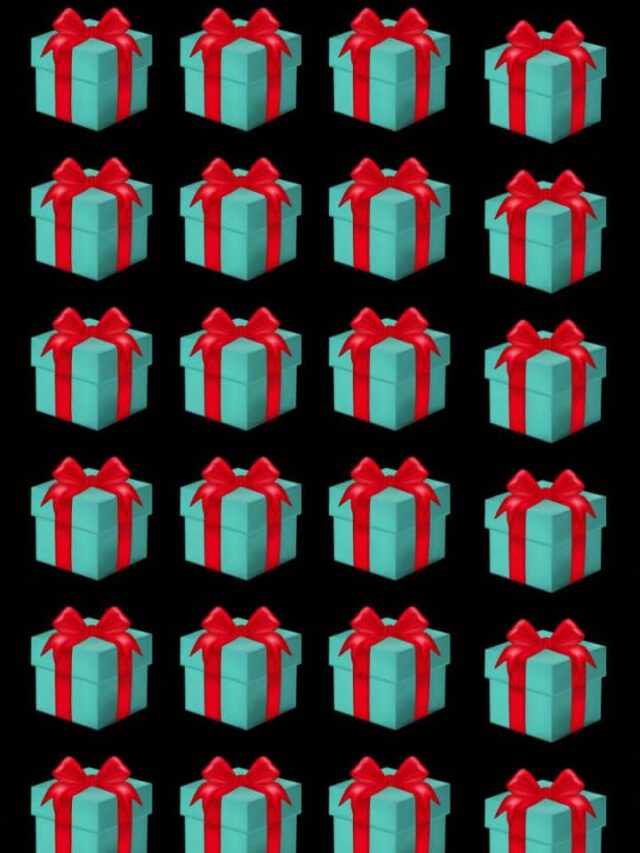 Optical Illusion: Can You Spot The One Gift That Stands Out?
