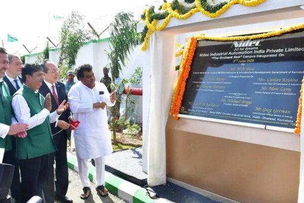 Data centre equipment manufacturing Nidec inaugurates ₹600 cr plant in Hubballi