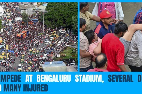 Stampede at Bengaluru stadium, several dead and many injured