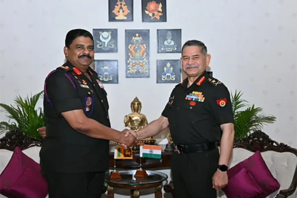 Commander of Sri Lanka Army Calls on General Upendra Dwivedi: Strengthening Bilateral Defence Ties Sri Lanka