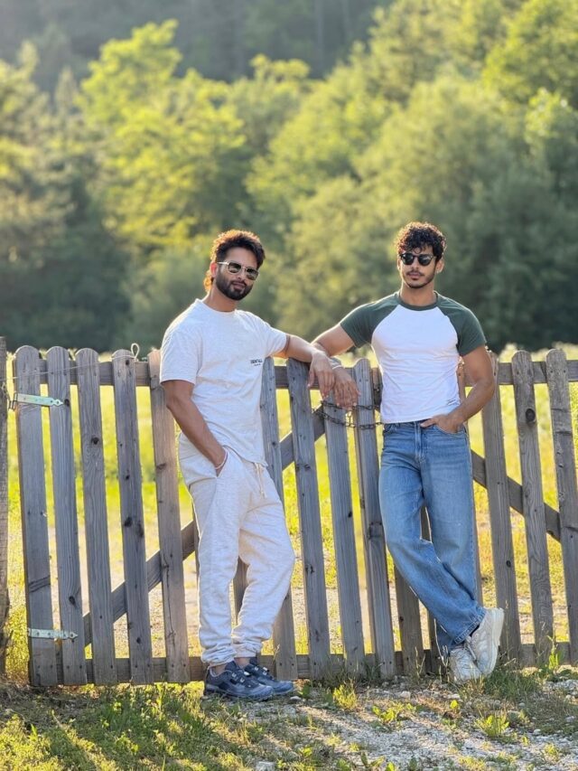 Ishaan Khatter-Shahid Kapoor’s motorcycle diaries24 mins ago