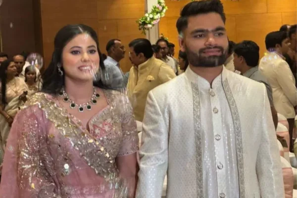 Rinku Singh and Priya Saroj Tie the Knot: Inside the Cricketer’s Dreamy Lucknow Engagement Rinku Singh