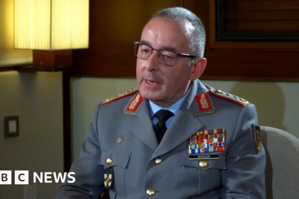 Russia may attack Nato in next four years, German defence chief warns