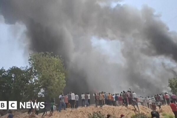 Air India plane crash – how the day unfolded