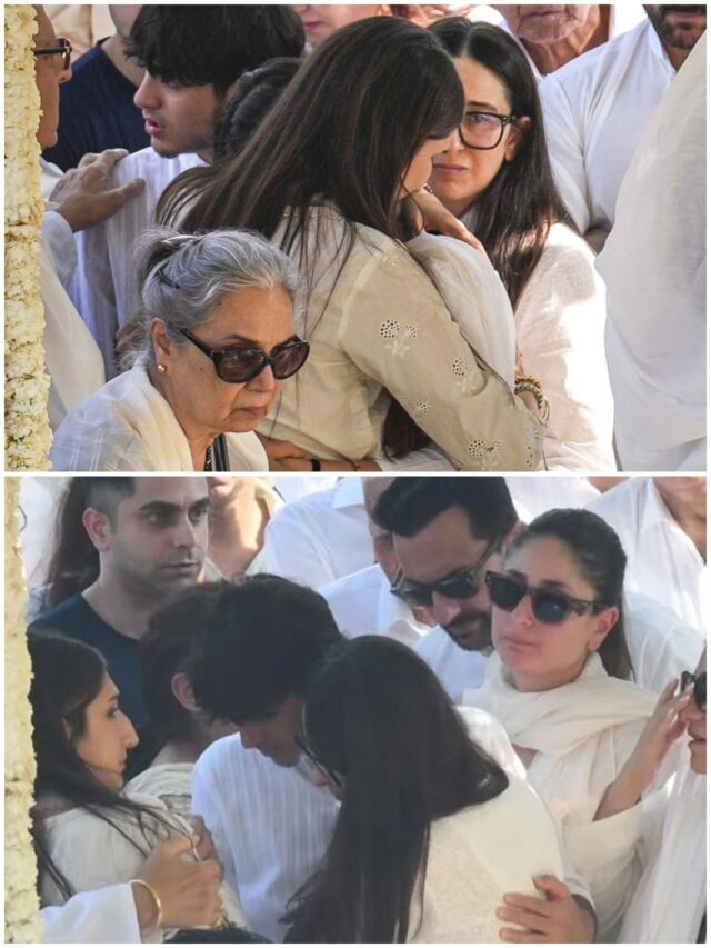 Karisma shields son Kiaan, daughter Samaira at ex-husband Sunjay Kapur’s funeral, Kareena-Saif by her side11 mins ago