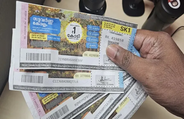 Kerala Lottery Results Today: Suvarna Keralam SK-6 Winners for June 6, 2025 keralam