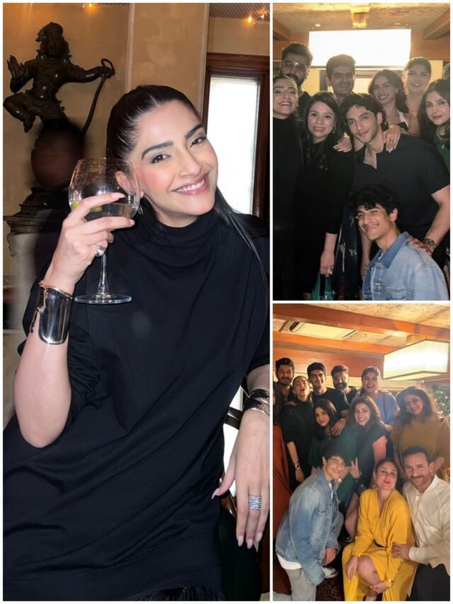 Kareena-Saif, Khushi-Vedang pose in style at Sonam Kapoor’s 40th birthday bash23 mins ago